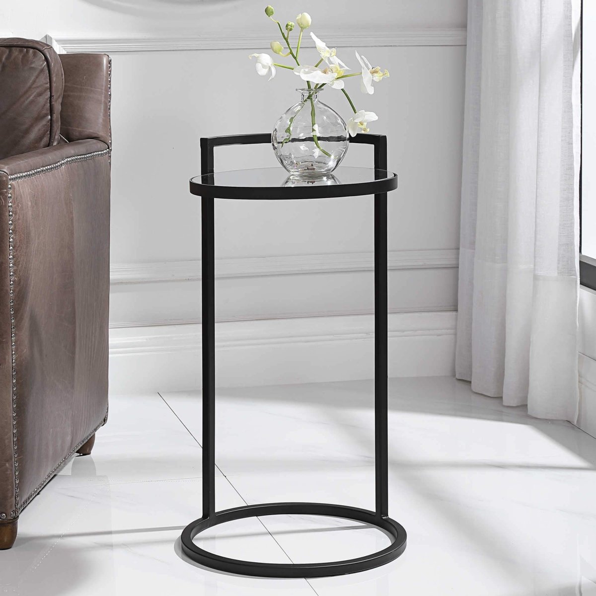 Iron Accent Table - Uttermost - Accent Tables by Modest Hut