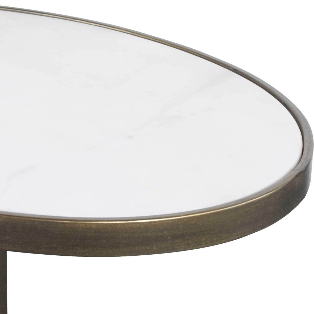 Jessenia Marble Accent Table - Uttermost - Accent Tables by Modest Hut