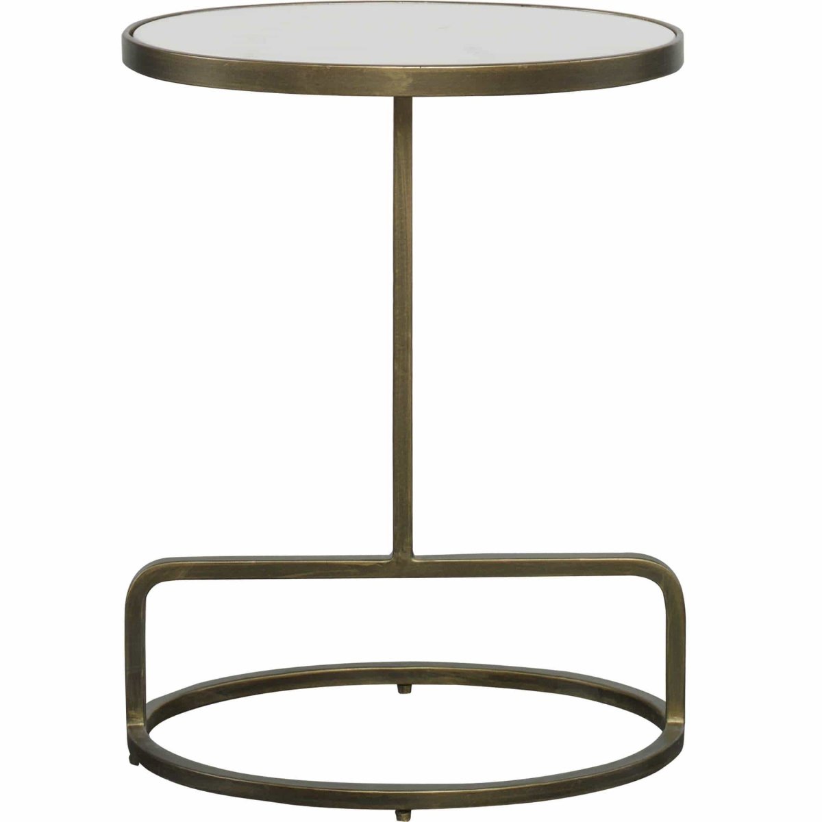 Jessenia Marble Accent Table - Uttermost - Accent Tables by Modest Hut