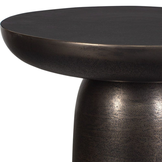 Joppa Outdoor Accent Table, Golden Dark Bronze - Uttermost - Accent Tables by Modest Hut