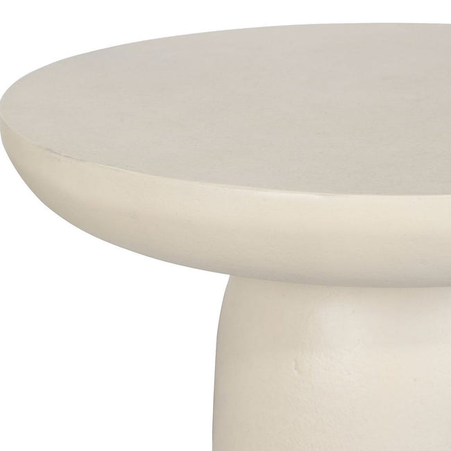 Joppa Outdoor Accent Table, Warm White - Uttermost - Accent Tables by Modest Hut