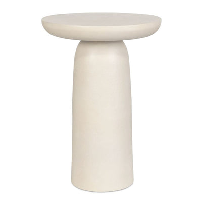 Joppa Outdoor Accent Table, Warm White - Uttermost - Accent Tables by Modest Hut