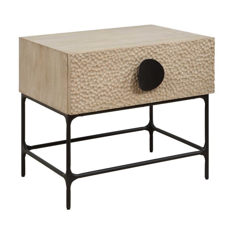 Lunar Wooden Side Table - Accent Tables