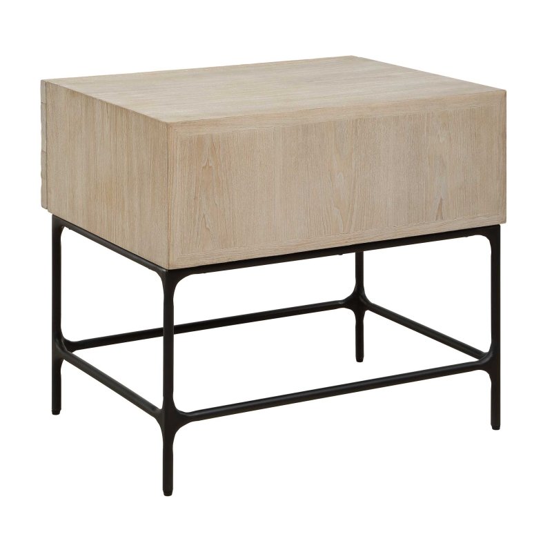 Lunar Wooden Side Table - Accent Tables