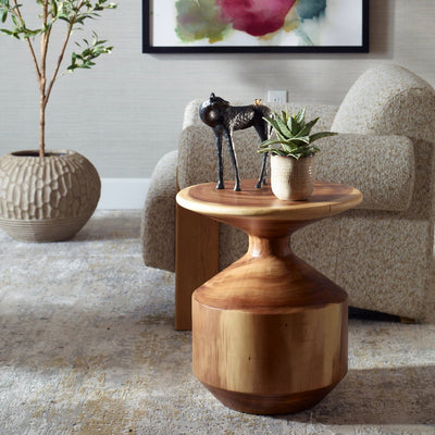 Lynx Hourglass Accent Table - Uttermost - Accent Tables by Modest Hut