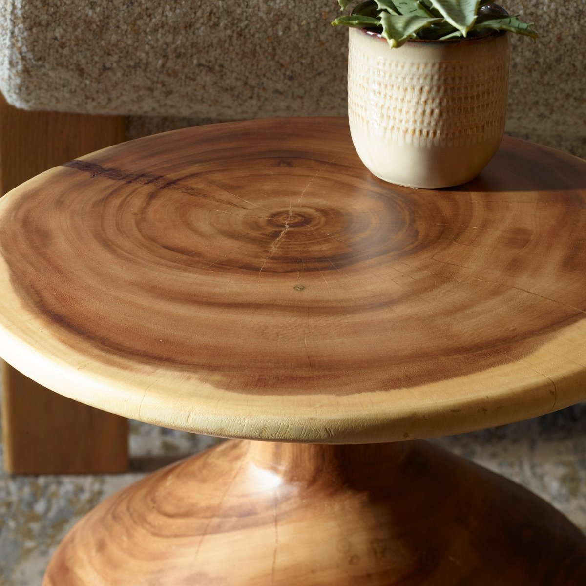 Lynx Hourglass Accent Table - Uttermost - Accent Tables by Modest Hut