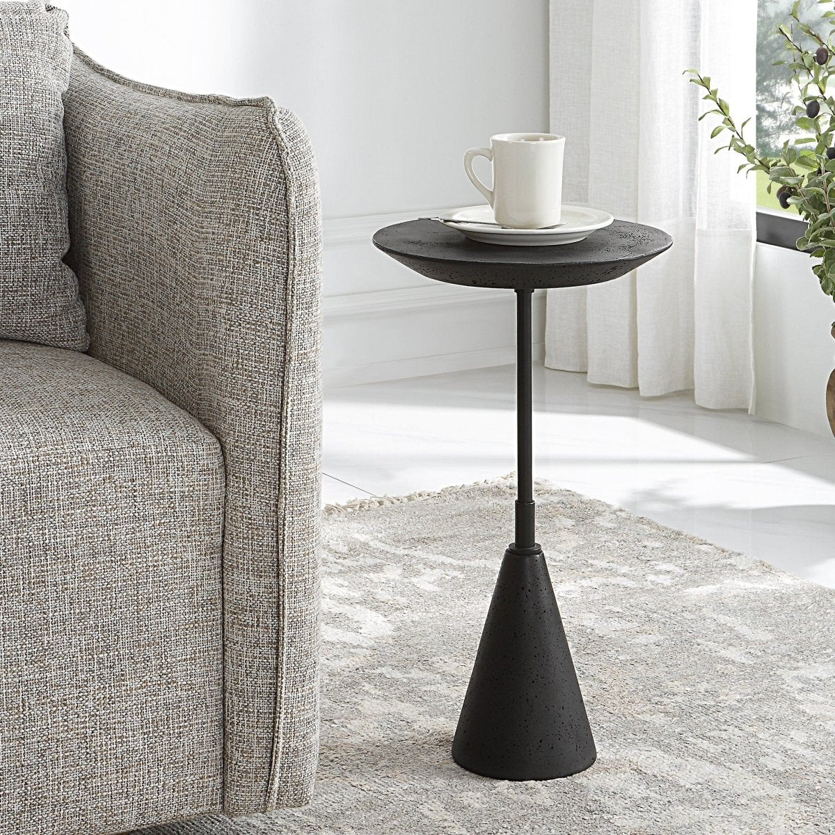 Midnight Accent Table - Uttermost - Accent Tables by Modest Hut