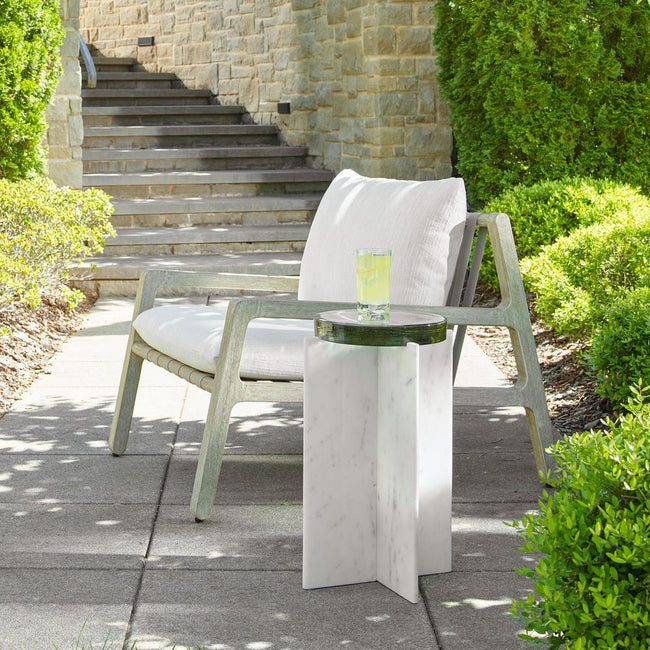 Olina Outdoor Accent Table - Uttermost - Accent Tables by Modest Hut