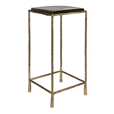 Ovard Antiqued Gold Accent Table - Uttermost - Accent Tables by Modest Hut
