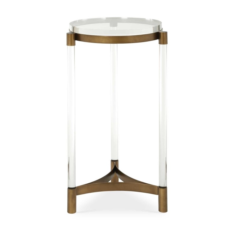 Pereira Round Acrylic Accent Table - Accent Tables