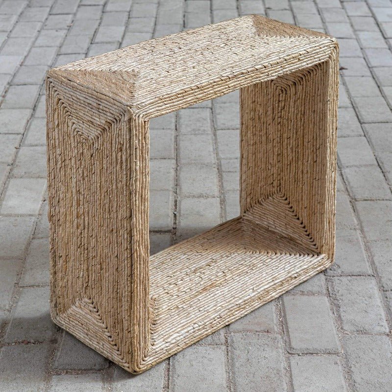 Rora Woven Banana Table - Uttermost - Accent Tables by Modest Hut