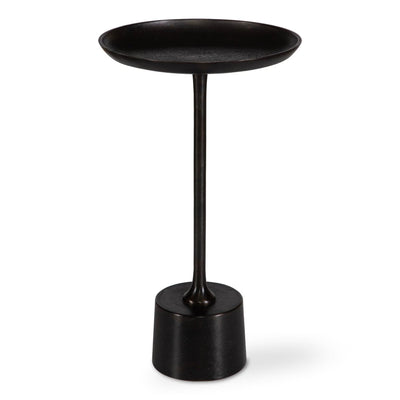 Round Aluminum Accent Table - Uttermost - Accent Tables by Modest Hut