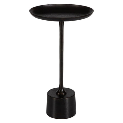 Round Aluminum Accent Table - Uttermost - Accent Tables by Modest Hut