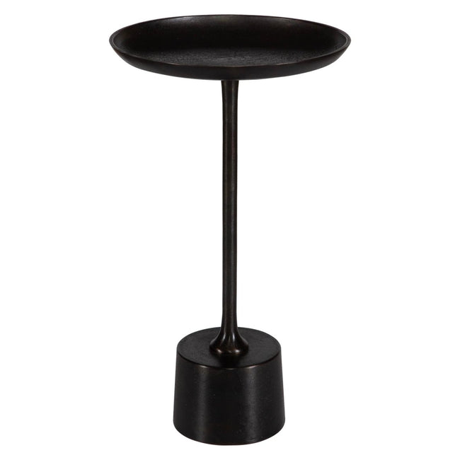 Round Aluminum Accent Table - Uttermost - Accent Tables by Modest Hut