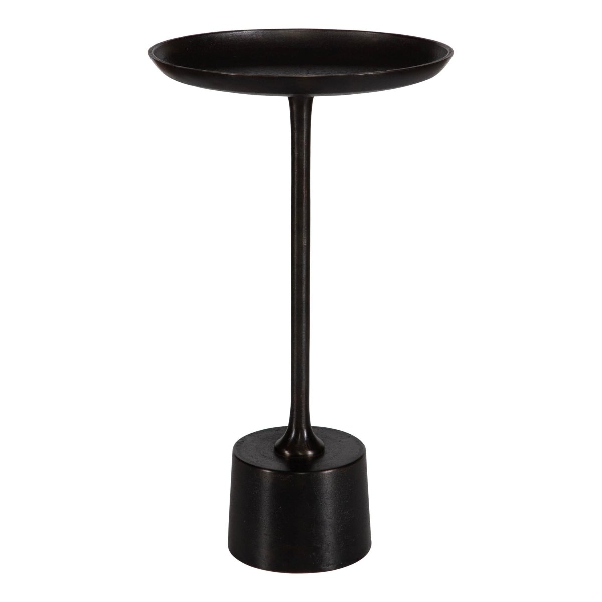 Round Aluminum Accent Table - Uttermost - Accent Tables by Modest Hut