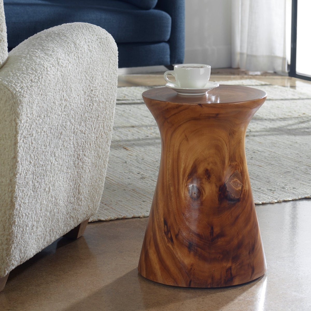 Swell Wooden Accent Table - Uttermost - Accent Tables by Modest Hut