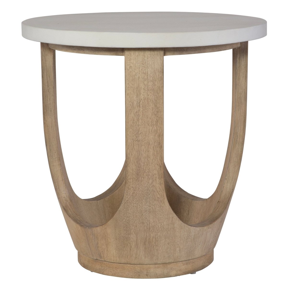 Tatli Stone Top Side Table - Uttermost - Accent Tables by Modest Hut