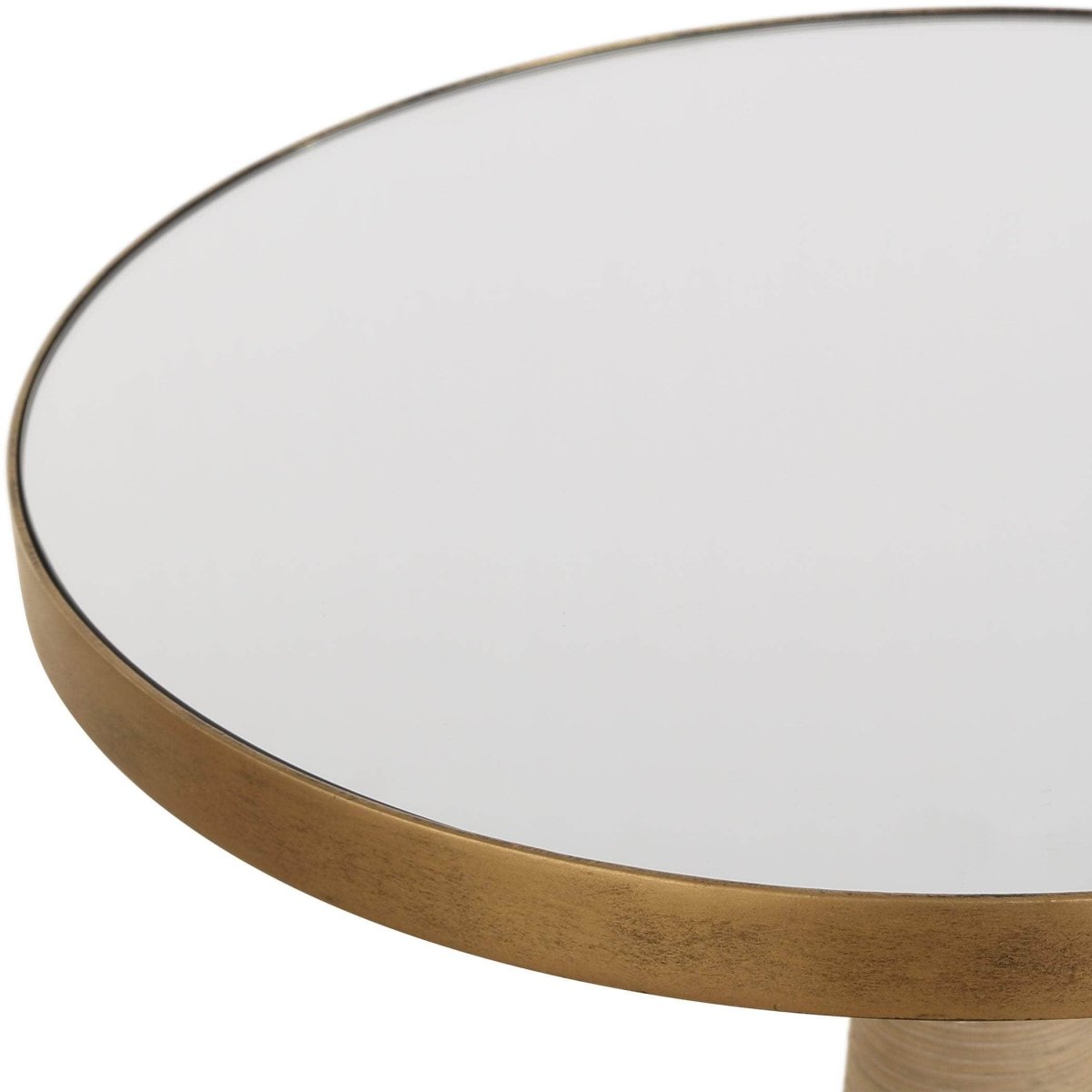 Terra Brass Accent Table - Uttermost - Accent Tables by Modest Hut