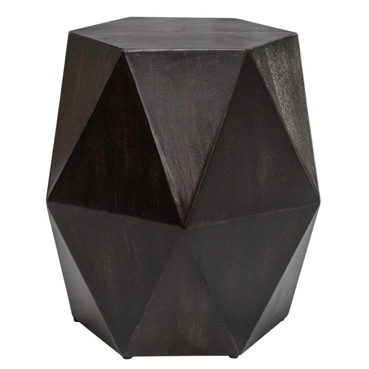 Volker Black Geometric Accent Table - Uttermost - Accent Tables by Modest Hut