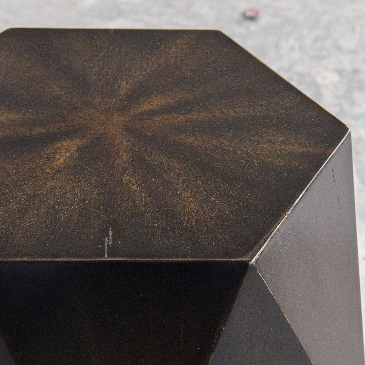 Volker Black Geometric Accent Table - Uttermost - Accent Tables by Modest Hut