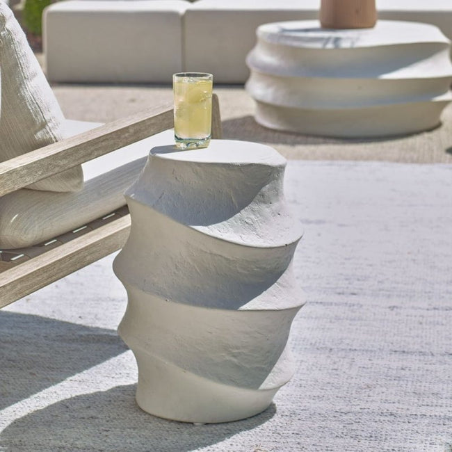 Winded Outdoor Accent Table - Uttermost - Accent Tables by Modest Hut