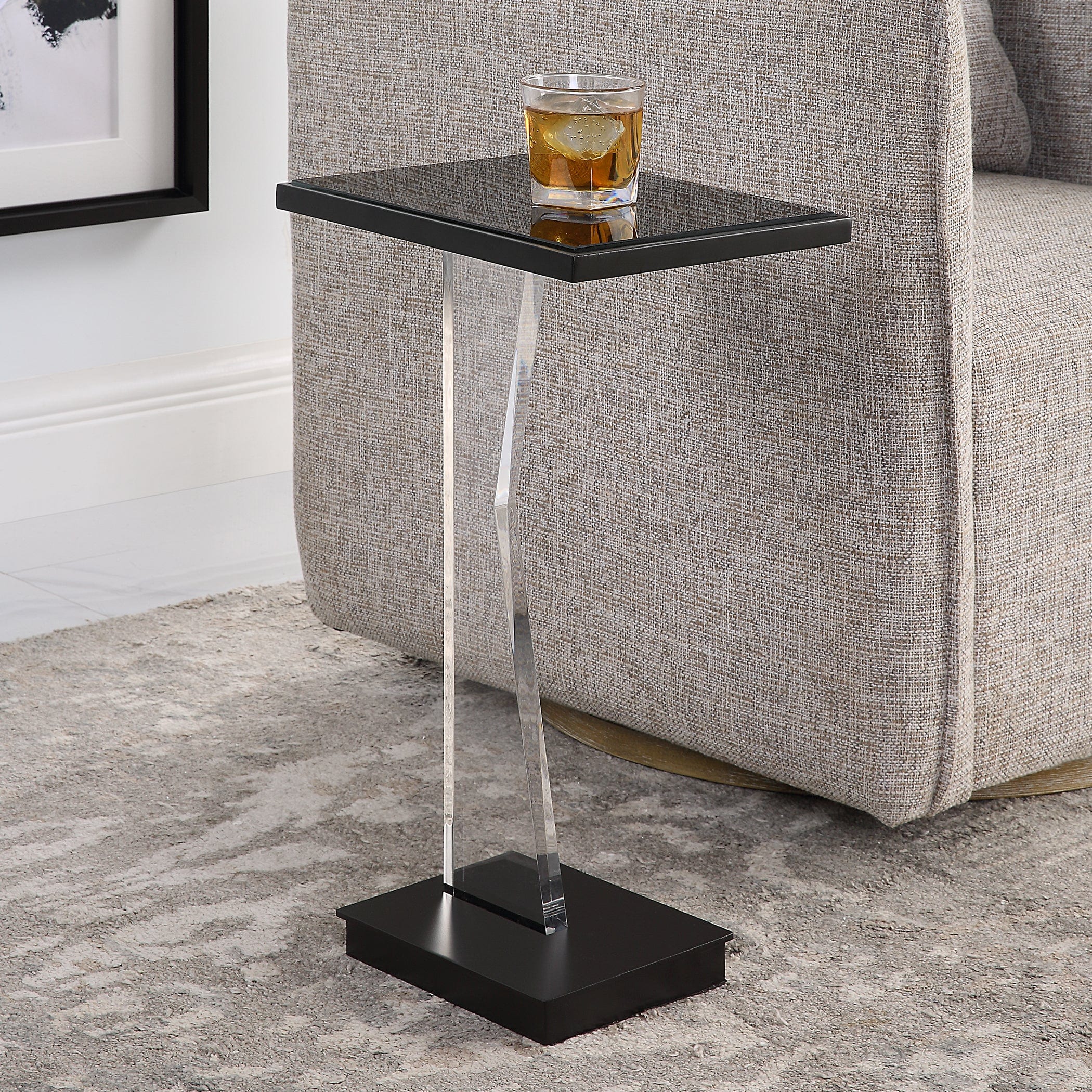 Angle Contemporary Accent Table Uttermost
