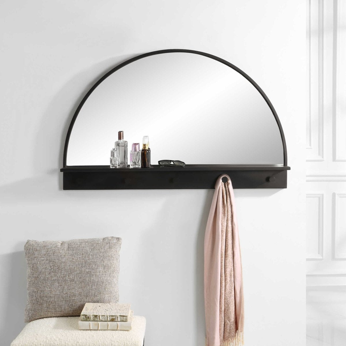 Ambry Arched Mirror - Uttermost - Arched Mirrors by Modest Hut