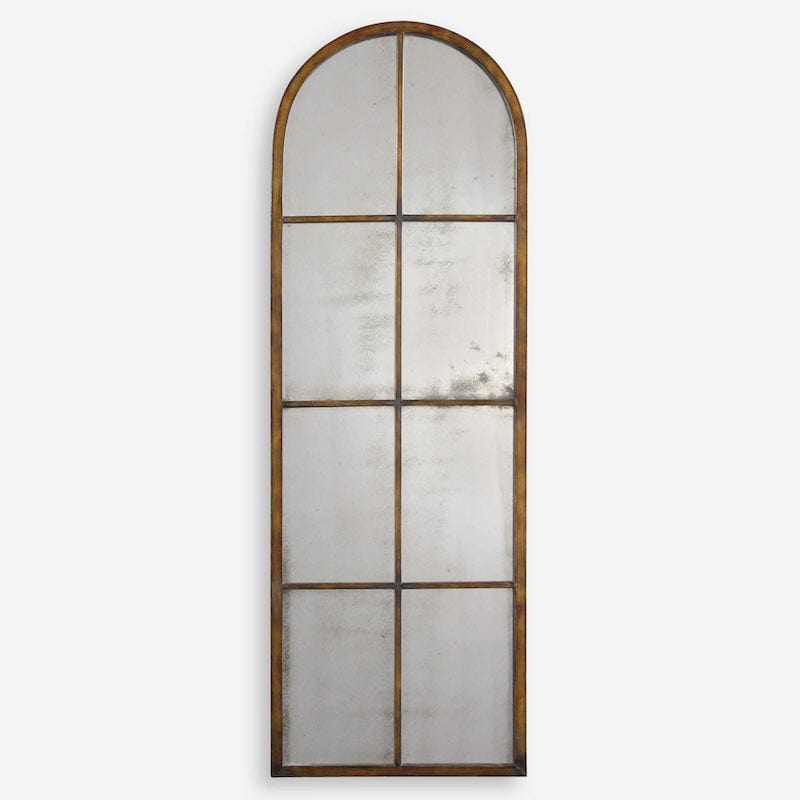 Amie Bronze Arch Mirror - Uttermost - Arched Mirrors by Modest Hut