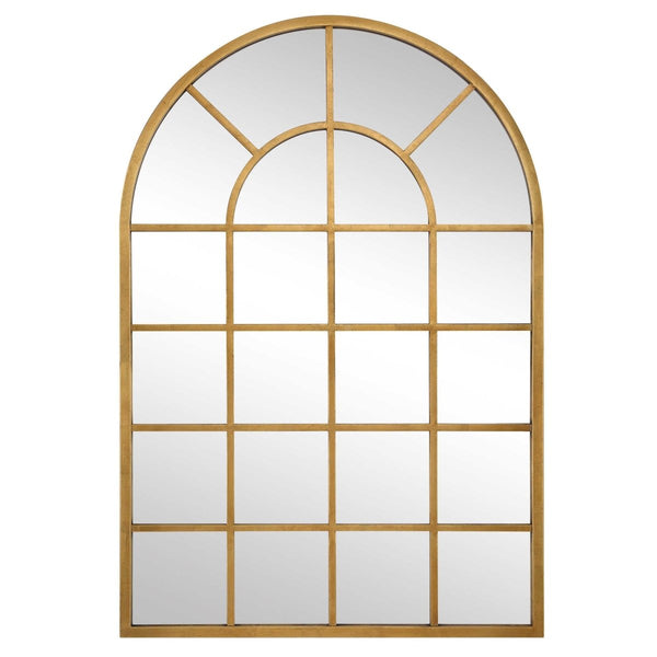 Arched Windowpane Frame Mirror - Uttermost - Arched Mirrors by Modest Hut