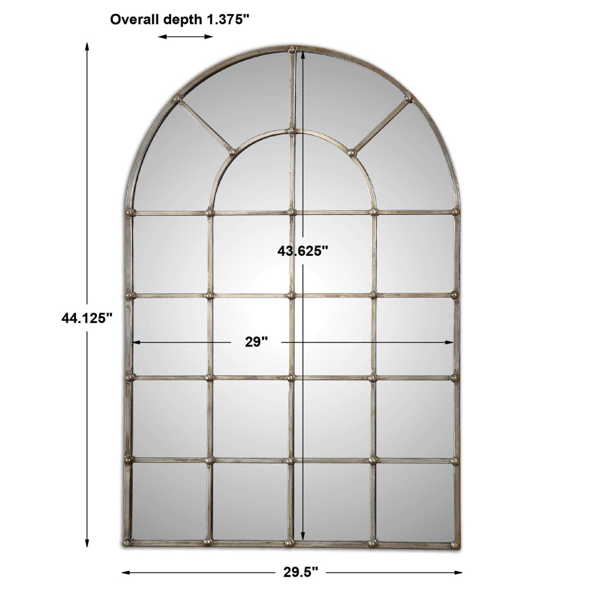 Bar Arch Mirror - Uttermost - Arched Mirrors by Modest Hut