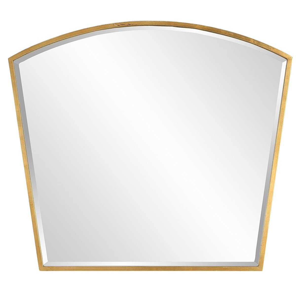 Boundary Gold Arch Mirror - Uttermost - Arched Mirrors by Modest Hut