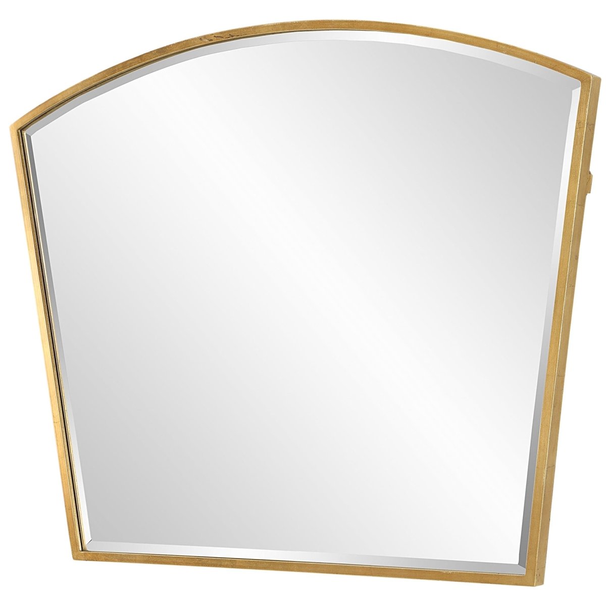 Boundary Gold Arch Mirror - Uttermost - Arched Mirrors by Modest Hut