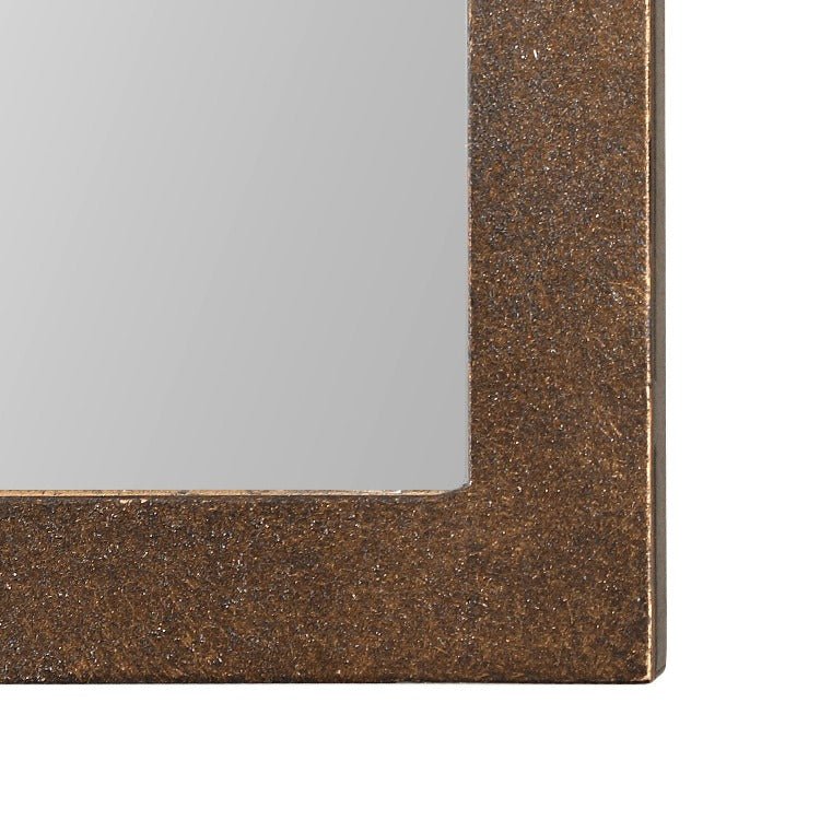 Brayden Bronze Arch Mirror - Uttermost - Arched Mirrors by Modest Hut