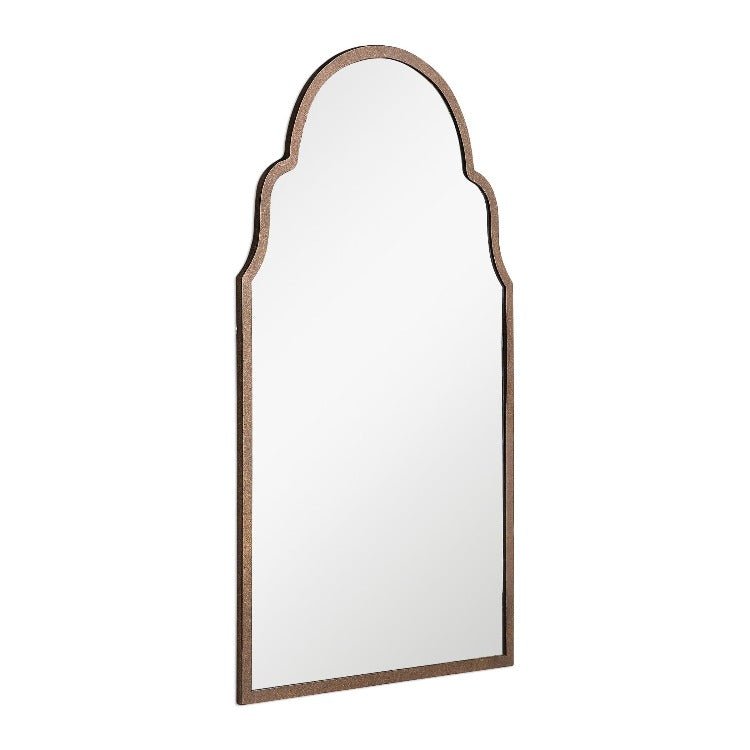 Brayden Bronze Arch Mirror - Uttermost - Arched Mirrors by Modest Hut