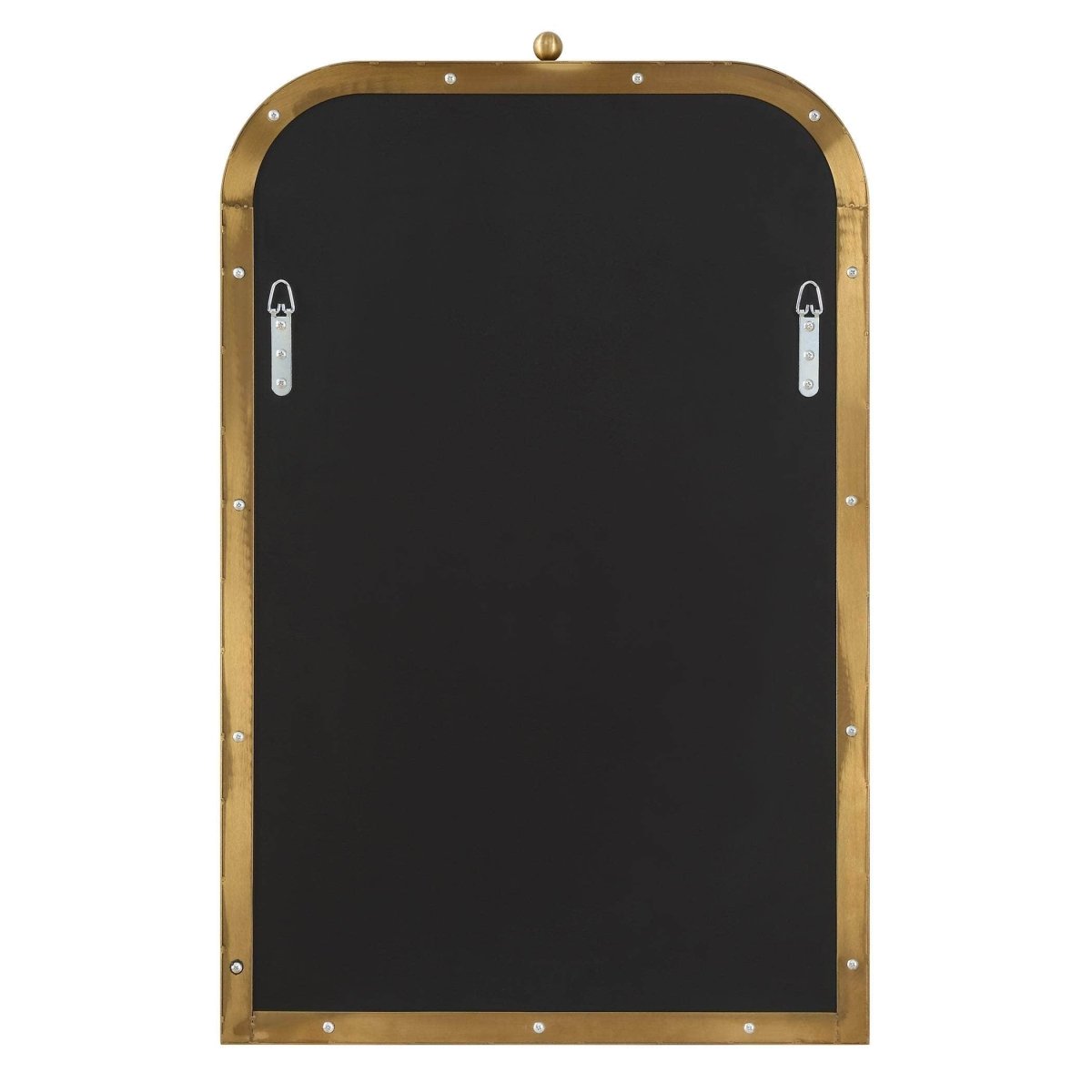 Cassidy Brass Arch Mirror - Uttermost - Arched Mirrors by Modest Hut