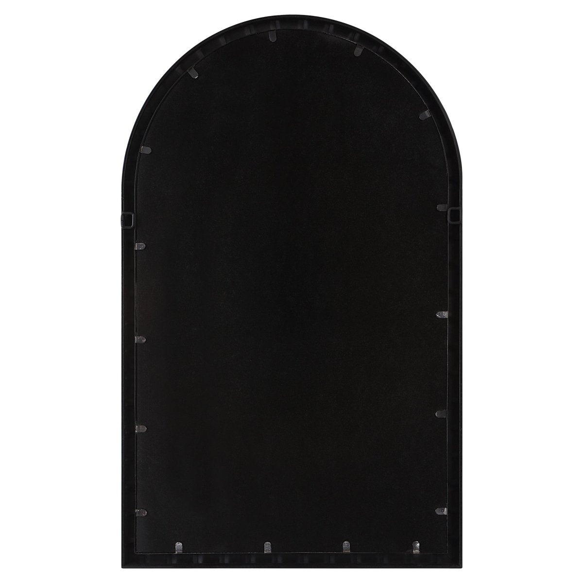 Dandridge Black Arch Mirror - Uttermost - Arched Mirrors by Modest Hut