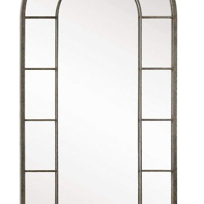 Dilling Black Arched Mirror - Uttermost - Arched Mirrors by Modest Hut