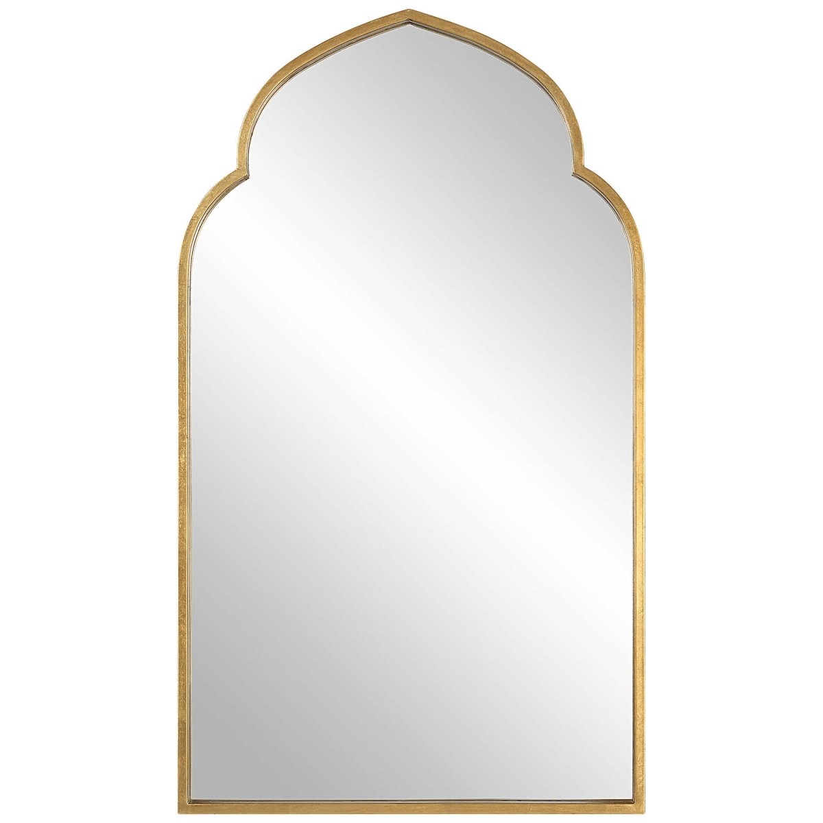 Moroccan Style Gold Mirror - Uttermost - Arched Mirrors by Modest Hut