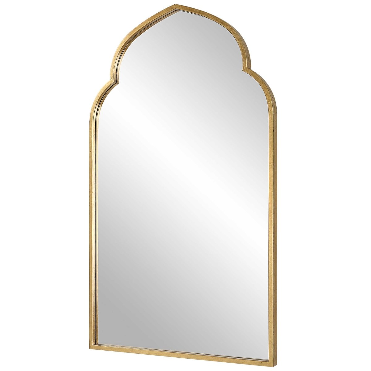 Moroccan Style Gold Mirror - Uttermost - Arched Mirrors by Modest Hut