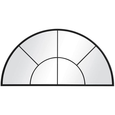 Rouse Iron Arched Window Mirror - Uttermost - Arched Mirrors by Modest Hut