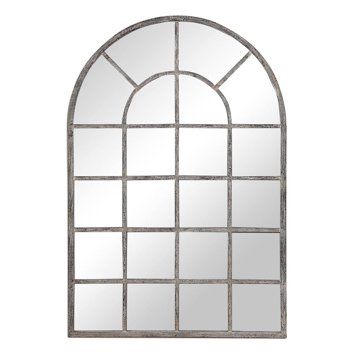 Rustic Arched Mirror - Uttermost - Arched Mirrors by Modest Hut