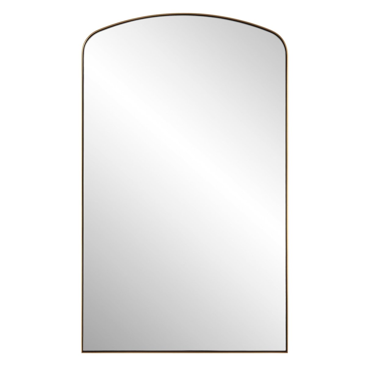 Tordera Brass Arch Mirror - Uttermost - Arched Mirrors by Modest Hut