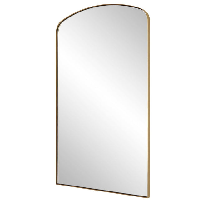 Tordera Brass Arch Mirror - Uttermost - Arched Mirrors by Modest Hut