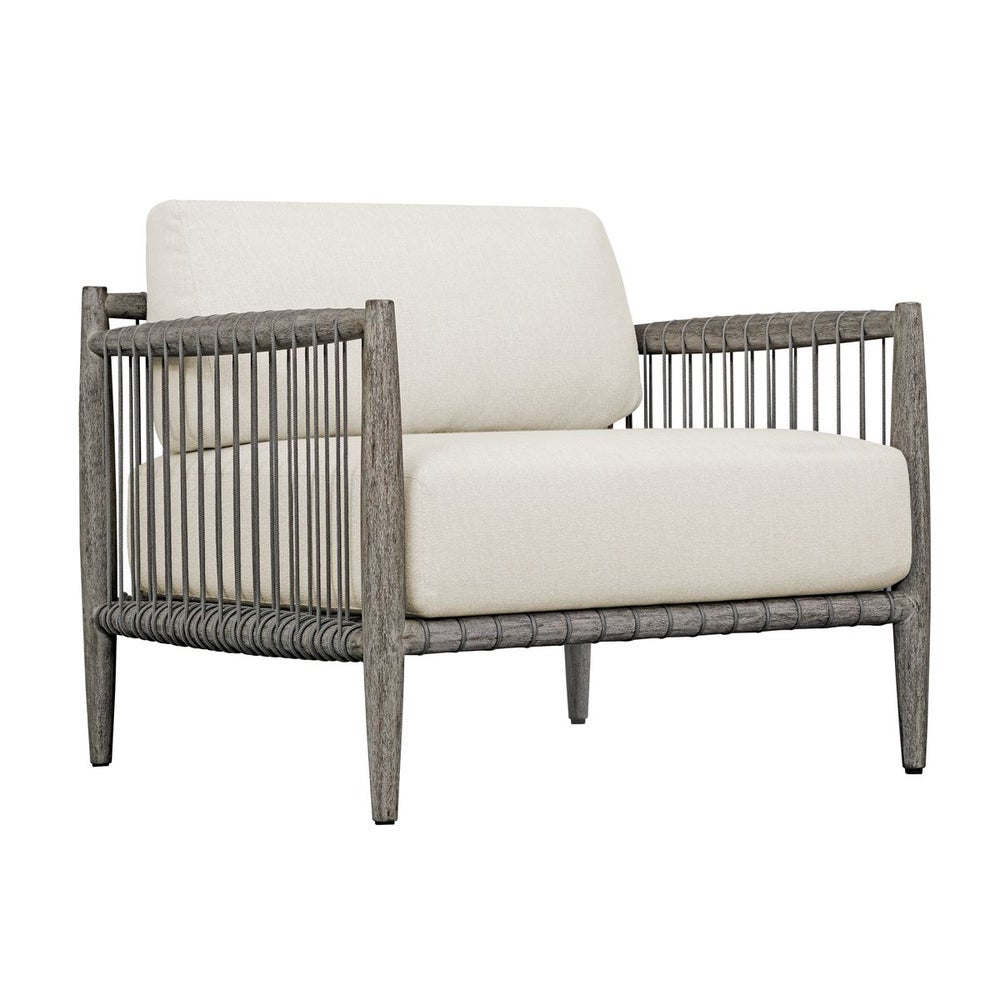 Borneo Outdoor Lounge Chair | Woven and Wood | Modest Hut