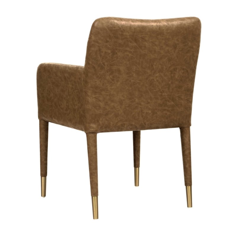 Conifer Camel Dining Armchair by Uttermost alternate view 5