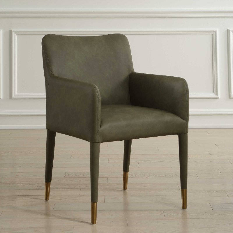 Conifer Pine Dining Armchair by Uttermost alternate view 1