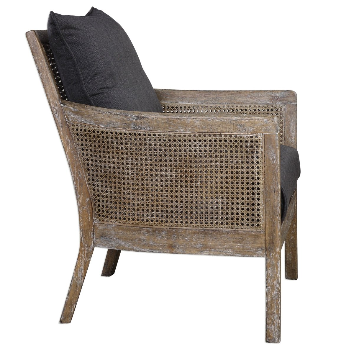 Encore Dark Gray Armchair - Uttermost - Armchairs by Modest Hut