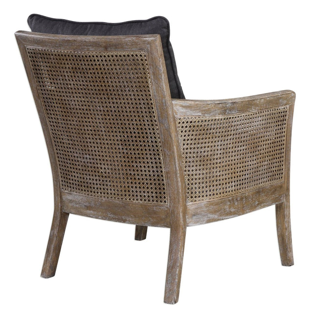 Encore Dark Gray Armchair - Uttermost - Armchairs by Modest Hut