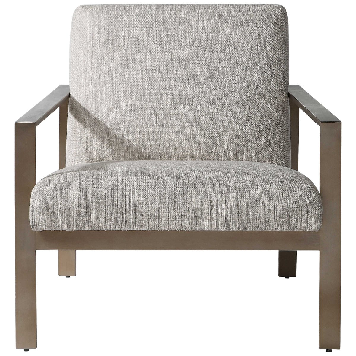 Wills Brass Brushed Armchair - Uttermost - Armchairs by Modest Hut