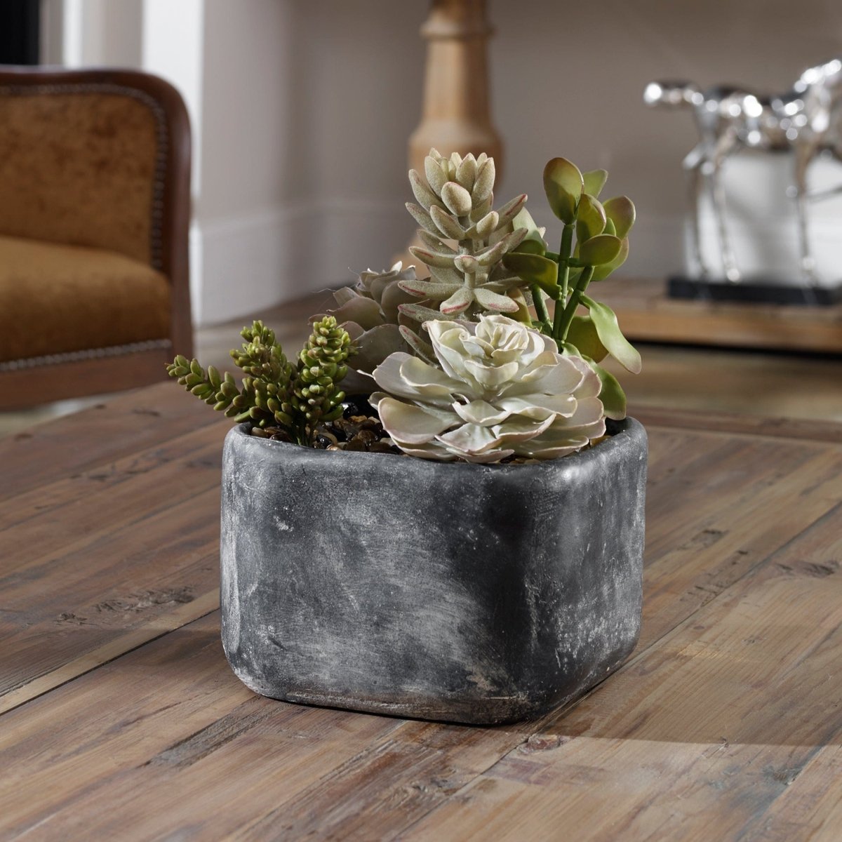 Alverio Desert Garden Succulents - Uttermost - Artificial Flora by Modest Hut